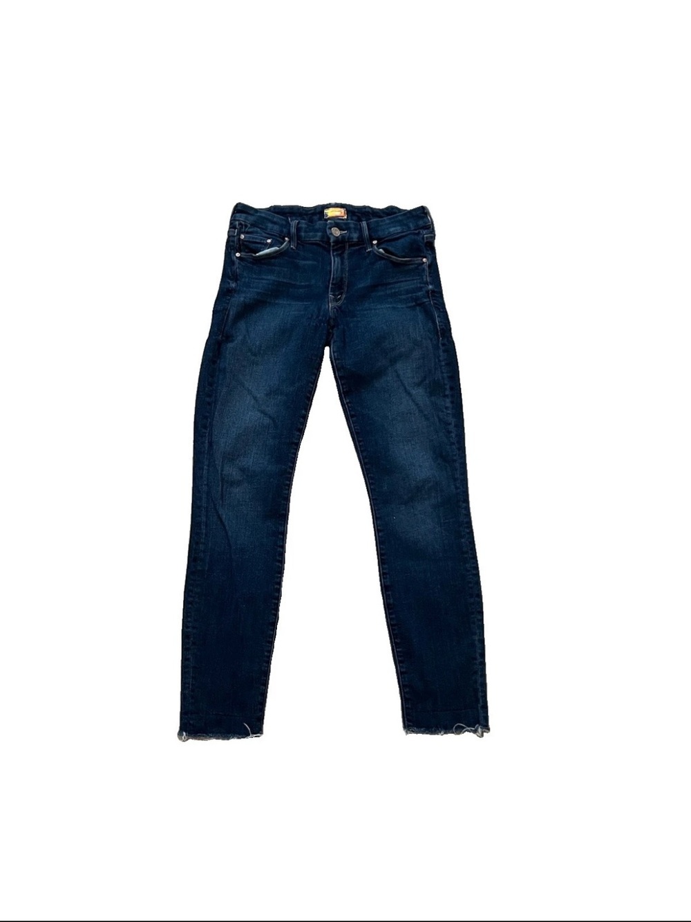 Mother Women's Looker Ankle Fray Girl Crush Denim Jeans Size 27